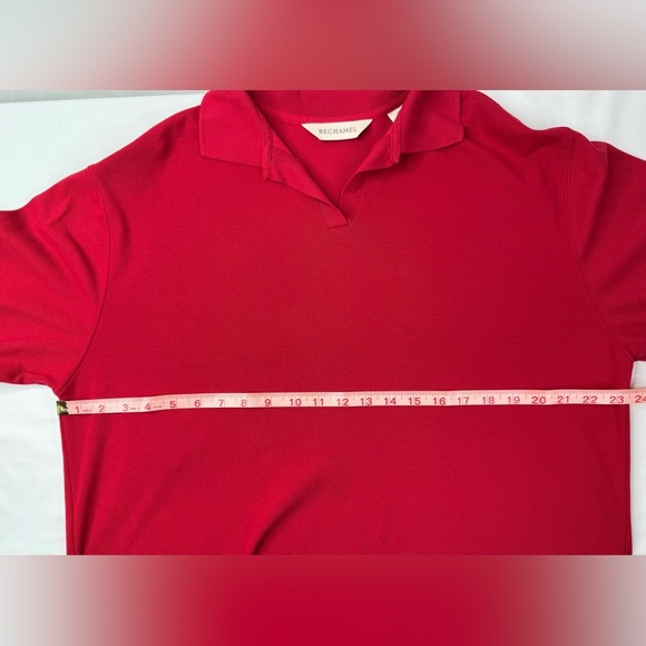 Bechamel Rich Red Knit Top Long Sleeve Size Large - Picture 5 of 6